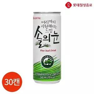 [롯데칠성음료]롯데 솔의눈 240ml x 30캔