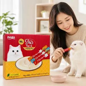 이나바 챠오츄르 고양이간식 버라이어티팩 14g x 90입