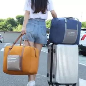 (다올)대형 여행용 보스턴 백 캐리어 보조 폴딩 가방