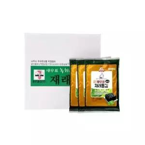 [하프클럽/]새우표 완도 녹차재래 돌김전장 30g x 40봉 아이들반찬/J