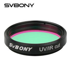 Svbony 망원경 필터 UV IR 컷 1.252인치 나사산 적외선 CCD 카메라용 아이피스 및 천문