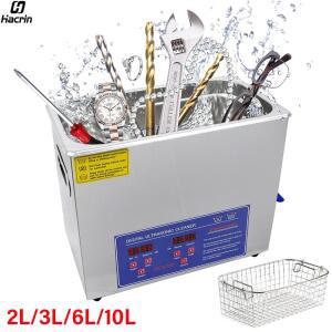 초음파 청소기 2L 3L 6L 10L 안경 용 초음파 목욕 보석 렌즈 보드 클리너 초음파 세탁기 식기 세척기