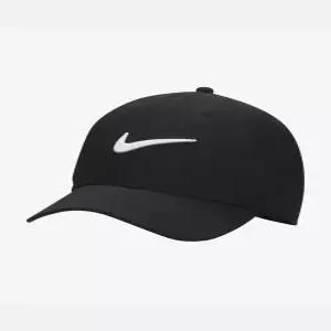 나이키 NIKE 드라이 핏 클럽 스트럭처 스우시 캡 - 블랙 화이트 FB5625-010