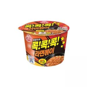 [오뚜기] 콕콕콕 라면볶이 큰컵 12입(120g x 12개)