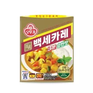 [오뚜기] 백세카레 3분 순한맛 200g x 24개