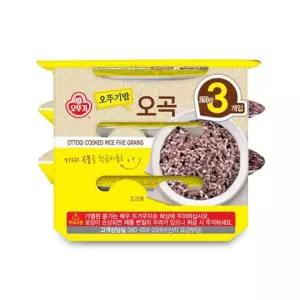 [오뚜기] 오뚜기밥 오곡 210g x 12개