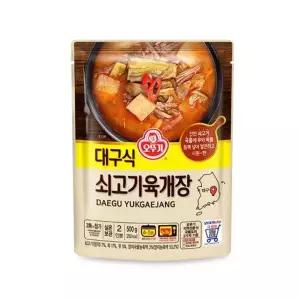 [오뚜기] 대구식 쇠고기육개장 500g x 12