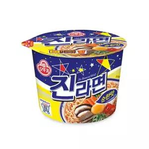 [오뚜기] 진라면 순한맛 큰컵 12입 (110g x 12개)