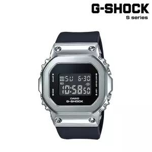 [롯데백화점]지샥 GM-S5600-1DR LTJJ 우먼 컴팩트형 메탈 베젤 전자시계
