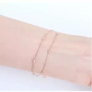 [롯데백화점]로이드 [GB] 칵테일샤워 14K GOLD 팔찌 LWB17076G