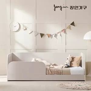 [장인가구](무료) 장인가구 뉴피터 E0등급 저상형 데이베드 침대 일반형 SS +파워본넬+가드