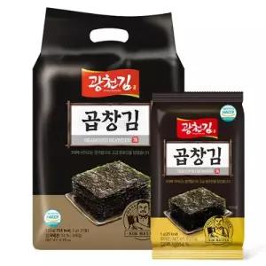 광천김 곱창김 도시락김 5g x 27봉 /조미김/구운김/비닐포장