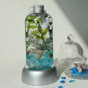 바다 유리 하바리움 무드등 만들기 diy 키트 , ESG/학교 /복지관/ 단체체험용