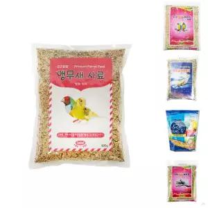 리아펫 잉꼬 핀치 앵무새 먹이 600g 새 사료 모이 밥/조류/부화기/병아리/닭/육추기/산란용/산란통/알통/용