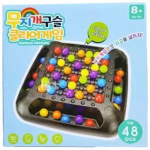 페밀리보드게임 무지개구슬클리어게임 두뇌발달 게임/보드/미니/게임기/미니게임/오락기/가족/테이블게임