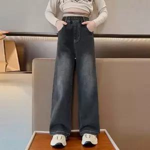 [보리보리/도나루카]틴트와이드핏워싱청바지
