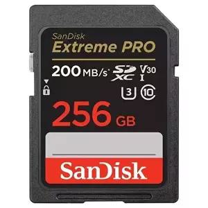 [셀러허브 가전]SanDisk sd카드 Extreme PRO SD UHS-I (256GB) 메모리카드 (47513486)