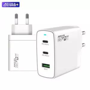 GaN 100W 멀티 3포트 USB C타입 PD PPS 초고속 충전기 어댑터