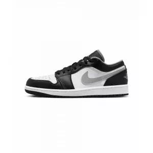 [나이키] NIKE 에어 조던 1 로우 M - 블랙 화이트 파티클 그레이 553558-040 469377