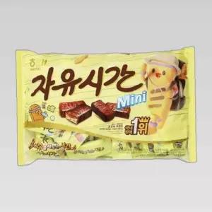초코바 자유시간 미니 480g 골프간식 당충전 탕비실간