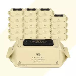 아이러브베베 시그니앙 골드크림 82g 엠보 70매 20팩 캡형 아기 물티슈