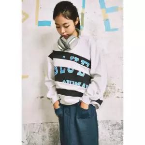[갤러리아] [블루테일]AYA4TS07MG 언발란스 멜란지 그레이 맨투맨