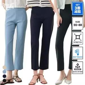 [NS홈쇼핑]3종세트 에버라스트 여름 여성 링클프리 아이스쿨 슬랙스팬츠 Bon-2581s3..