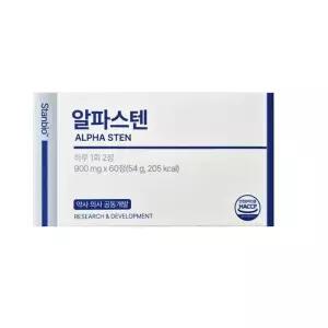 알파스텐정 호로파씨추출분말 남성활력제품 900mg 60정 1개