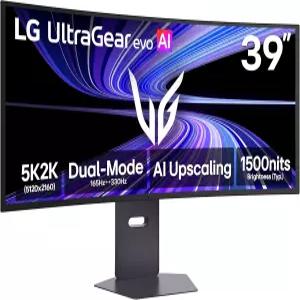 39GX950B-B 39인치 울트라기어 에보 5K2K WUHD 5120 x 2160 OLED 커브드 게이밍 모니터 듀얼 모드 165Hz