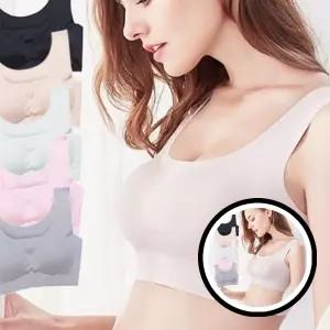 개별포장 고퀄리티 여성 노와이어 A 브라탑 심리스 TLj01993
