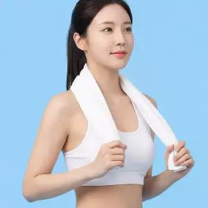 인라이프 프렌즈 쿨링 타월 10매 세트 일회용 휴대용 대형 특대형 스포츠타월 아이스 넥쿨러 등산 골프