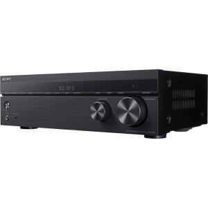 소니 STRDH590 5.2 채널 서라운드 사운드 홈 시어터 리시버: 블루투스가 탑재된 4K HDR AV 리시버, 블랙