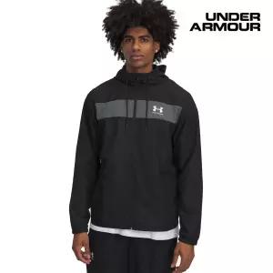 언더아머 UNDER ARMOUR 남성 UA 스포츠스타일 윈드브레이커 바람막이 방풍자켓 1361621-005