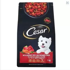 [하프클럽/셀럽하우스]연어 소고기함유 요로결석 방지 애견 건식 사료 1kg