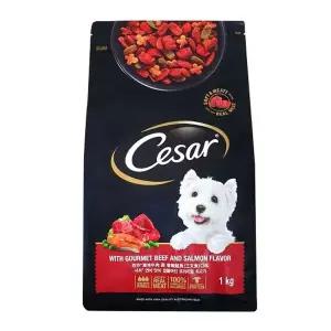 [하프클럽/셀럽하우스]전연령 강아지 건식사료 1kg 시저연어와 쇠고기 영양