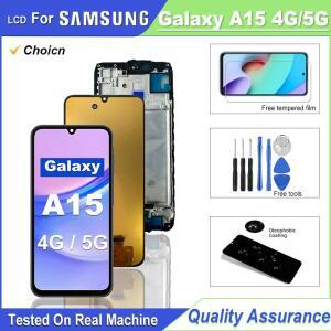 호환 갤럭시 호환 A15 LCD 디스플레이 터치 스크린 디지타이저 어셈블리 4G/5G 교체 부품