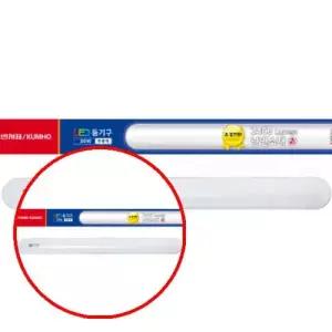 헤이지 C0911 번개표 LED원형일자등 30W 주광색 27형 형광등기구 LED일자조명 LED등기구