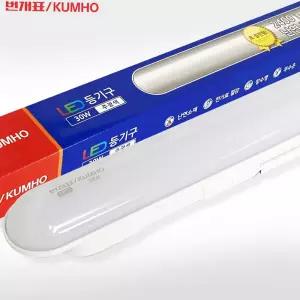 램프 번개표 고정형 LED 등기구 (일자등 30W) 주광색