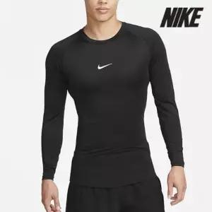 나이키 티셔츠 /t7- FB7920-010 / 프로 드라이 핏 타이트 긴팔 피트니스 탑