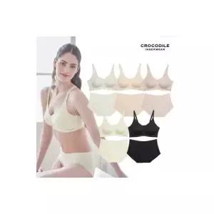 에어로쿨 인견쉘론 스트랩 심리스브라팬티 10종세트 CDIJ025_00