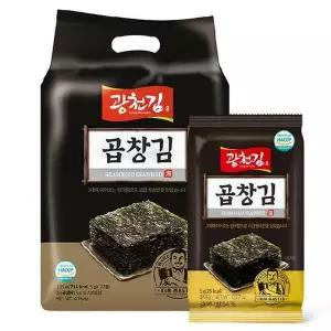 [광천김][5+1] 광천김 곱창김 도시락김 27봉/조미김/구운김