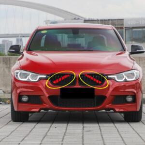 BMW X3 G01 F25 X4 G02 F26 X5 G05 2011~2022 차량용 프론트 범퍼 V 브레이스 라디에이터 그릴 프레임 보호