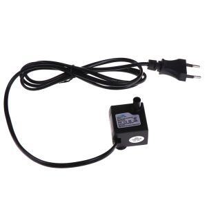 EU 플러그 미니 수중 워터 펌프, AC 220V, 2W 속도 방수 1.1m, 1 개
