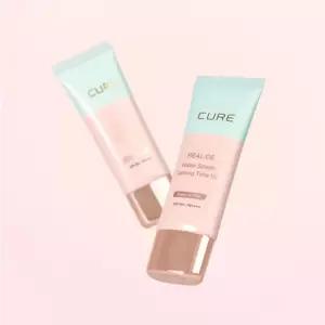 김정문알로에 선크림 카밍 톤업 베이스 화장 40ml X 2 BNS