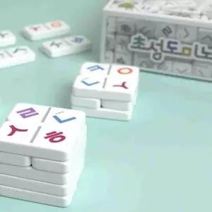 초성도미노 도미노블럭 글자맞추기 도미노블록 도미노쌓기