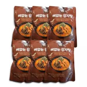 온작 뼈없는 감자탕 900g 6팩