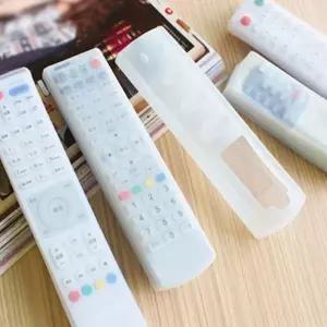 (다올)리모컨 보호 덮개 반투명 실리콘 케이스 먼지 차단 오염 방지 에어컨 TV 보관 카바