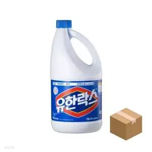 화장실 향 청소 유한락스 소독 세균 레귤러 x BOX 6개 2L [a97C6C6]