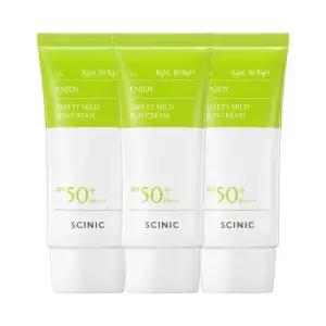 싸이닉 엔조이 세이프티 마일드 선크림 SPF50+ PA++++ 3개