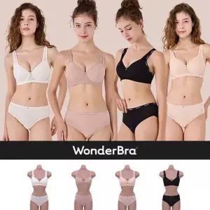원더브라최신상 누드앤누드 스킨패키지 브라팬티 4세트